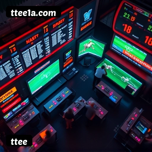 Loterias no lobby — imagem de referência
